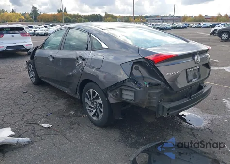 2016 Honda Civic Ex из США, поврежденный, VIN 2HGFC2F77GH502805